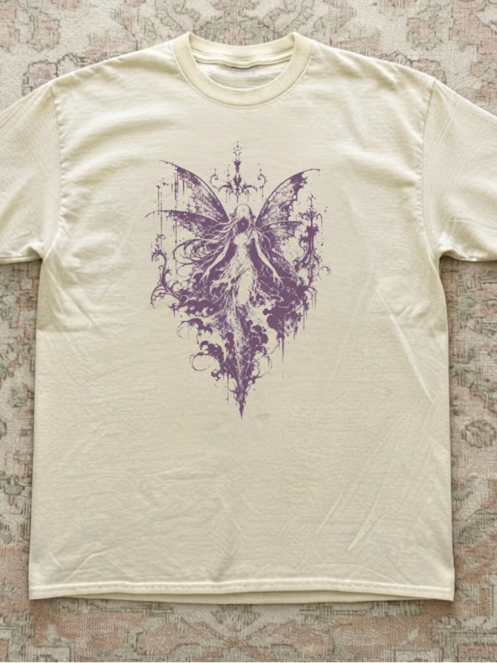 Fairy Grunge Gothic Aesthetic Butterfly Wings T-Shirt